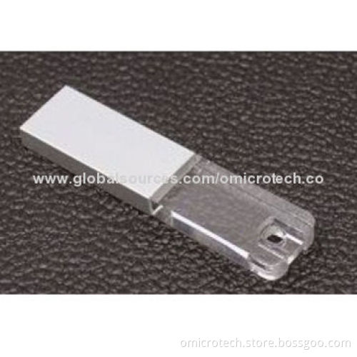 Crystal USB Flash Drive with 1 to 32GB Capacity, OEM/ODM Orders Welcomed